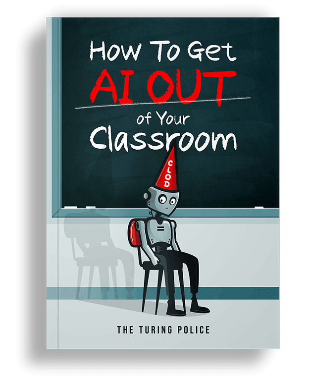 How to Get AI Out of Your Classroom, book cover